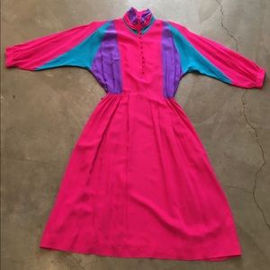 80’s Silk dress